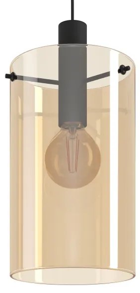 Eglo 39539 - Csillár zsinóron POLVERARA 3xE27/40W/230V