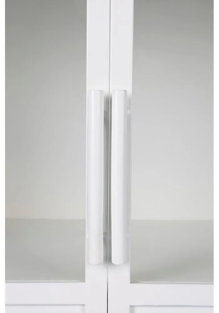 Fehér fém tálalószekrény 35x150 cm Miya – White Label