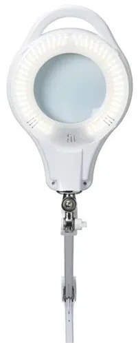 LED Dimmelhető asztali lámpa nagyítóval LED/10W/230V fehér