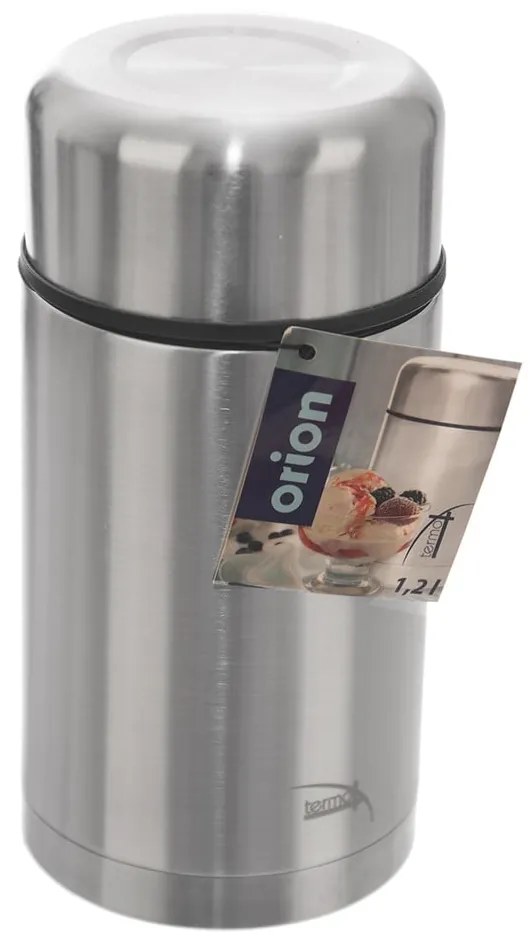 Ezüstszínű termosz 1,2 l Termo – Orion