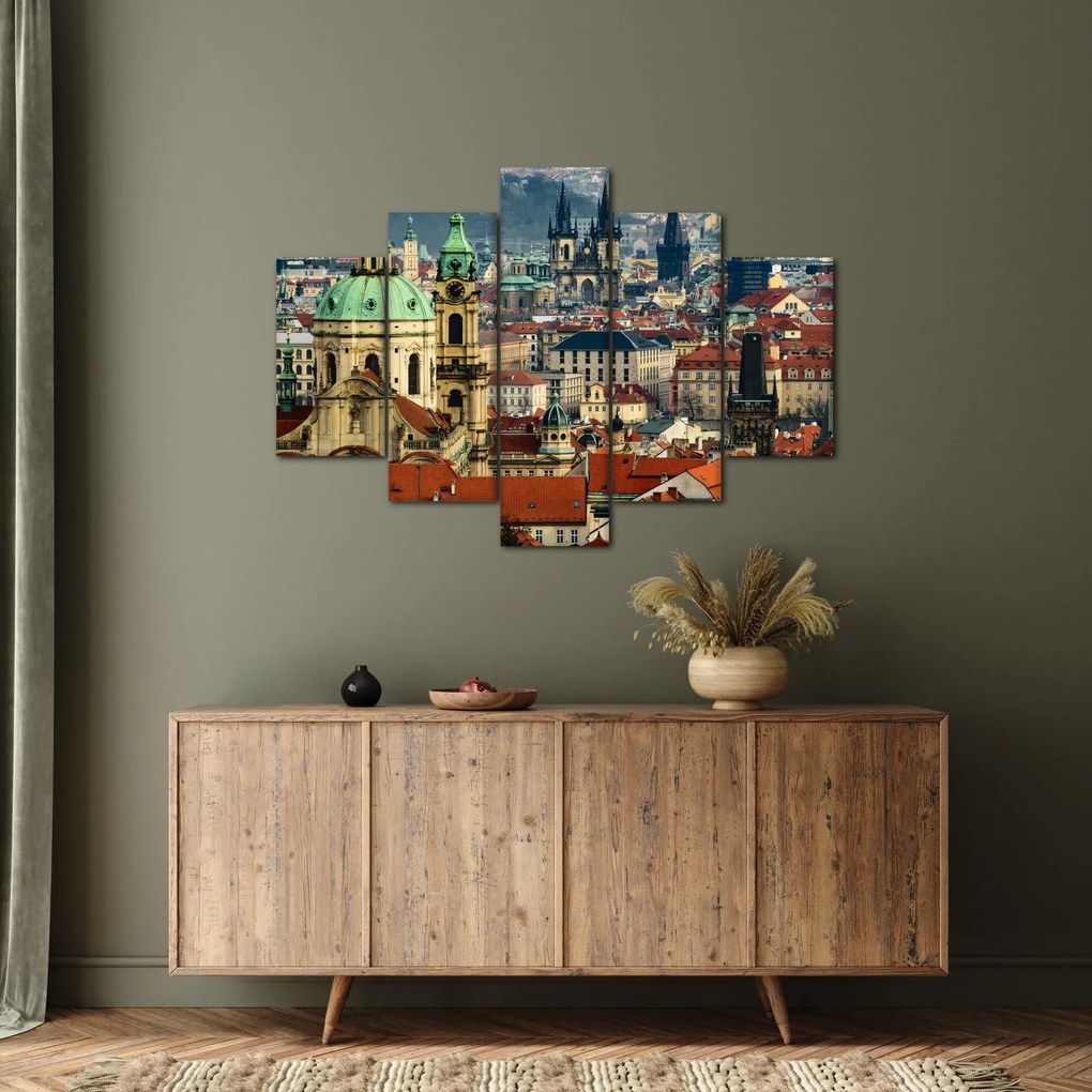Kép - Prágai panoráma (150x105 cm)