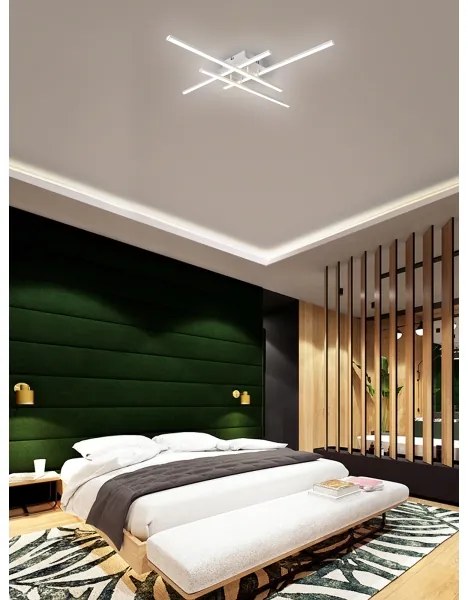 Brilagi - LED mennyezeti lámpa STRIPES LED/37W/230V fehér