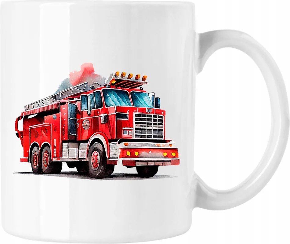 Tűzoltó bögre 05 Fehér 330ml