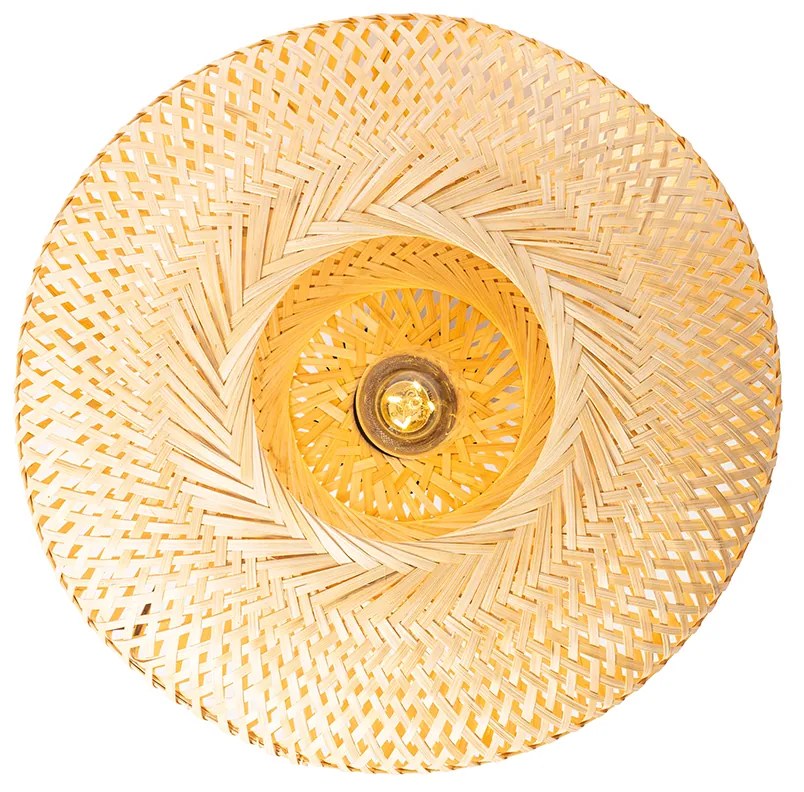 Keleti mennyezeti lámpa bambuszból 40 cm - Ostrava