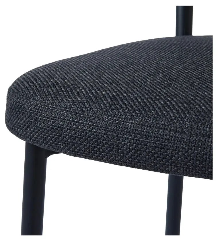 Sötétszürke étkezőszék Fowler – Unique Furniture
