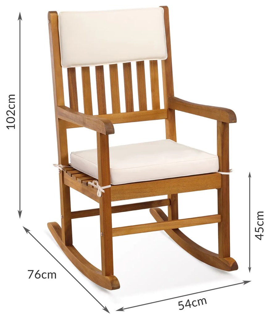 Deuba Hintázó fa fotel