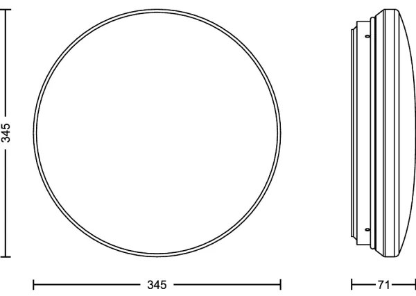 Philips ACUNA LED 21W 230V 2700K mennyezeti lámpa érzékelővel