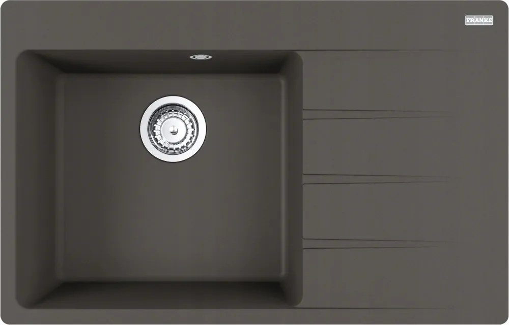 Mosogató Franke Centro Cng 611-78 Tl jobb oldal pala szürke
