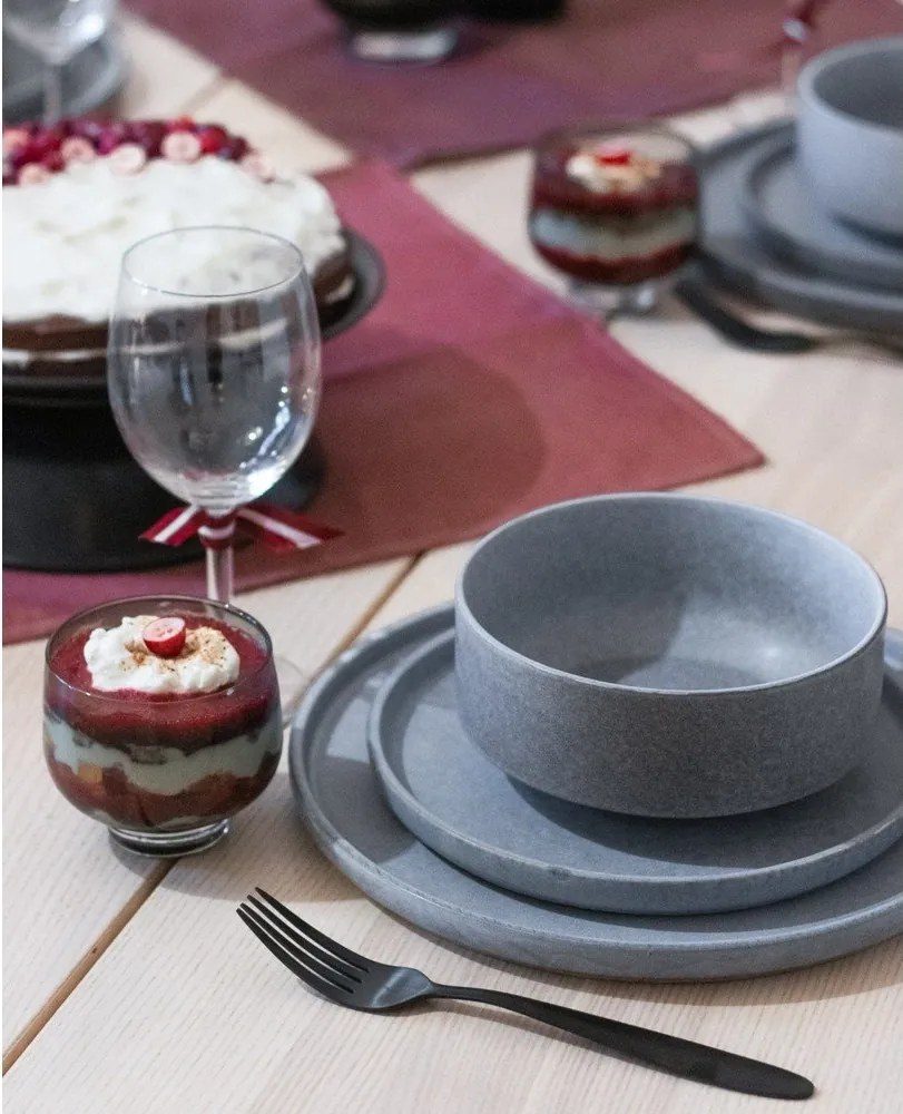 Kőedény hatszemélyes étkészlet 18 db-os Malia – Bonami Selection