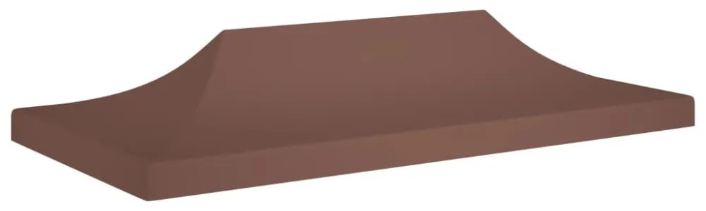 barna tető partisátorhoz 6 x 3 m 270 g/m²