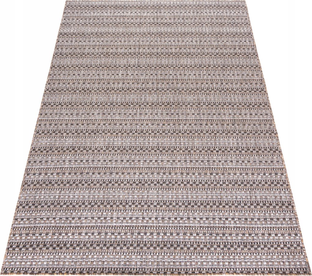 Mela Zsinór Szőnyeg 140x200 Lapos Szövésű Beltéri Kültéri Sima #10