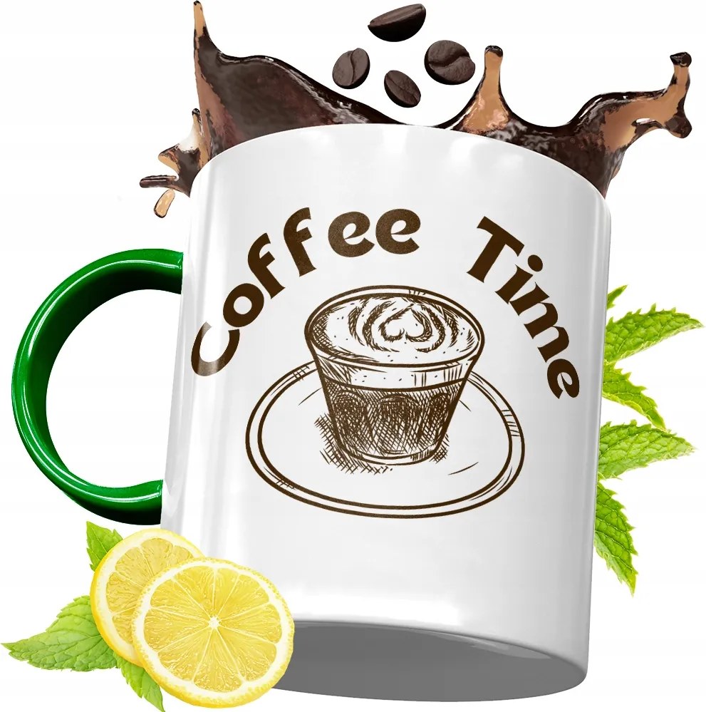 Zöld Bögre Baristáknak Születésnapi Ajándék fényképes nyomtatással