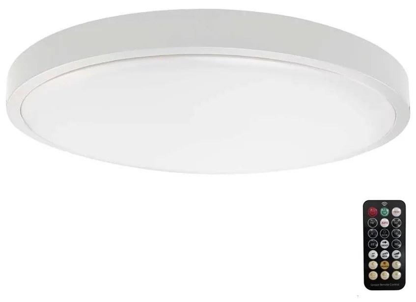 V-Tac LED Fürdőszobai mennyezeti lámpa érzékelővel LED/24W/230V 3000K IP44 fehér VT1668