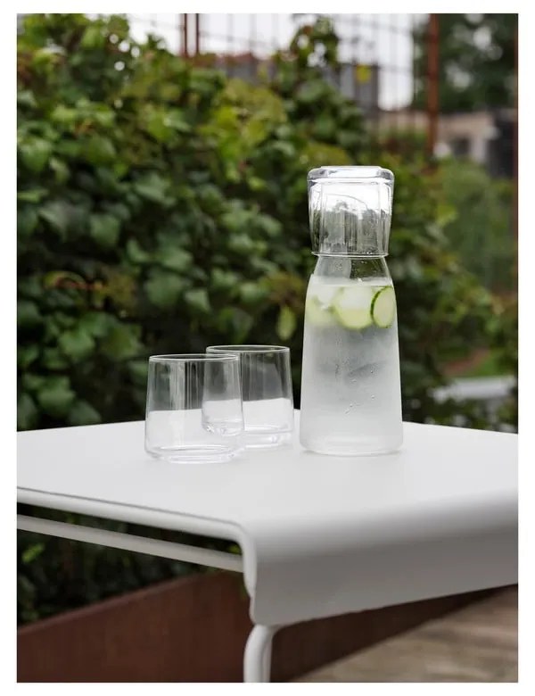 Fehér fém étkezőasztal 58x75 cm A-Café – Zone