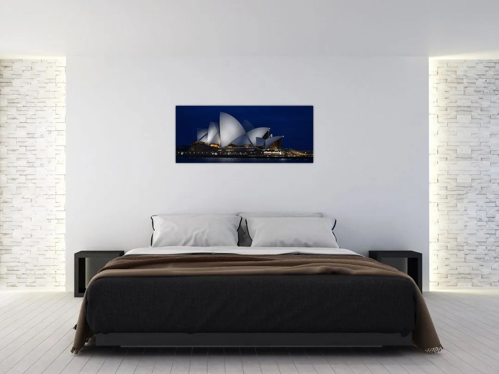 Sydney éjszakai kép (120x50 cm)