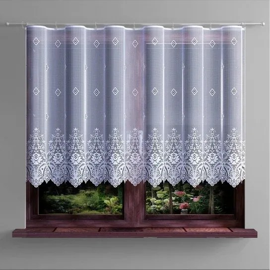 Mg Függöny 660/77 Fehér 500x160 készre varrt Bt M