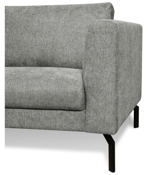 Világosszürke sarokkanapé (bal oldali) Gomero – Scandic