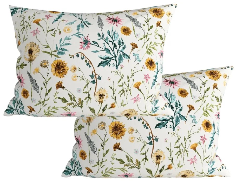 2 darabos dekoratív párnahuzat készlet MEADOW CHARM 70x90 cm, színes