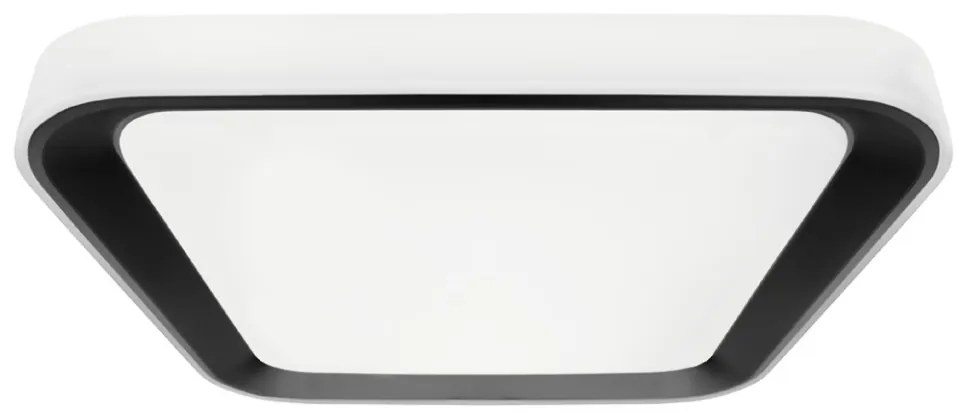 QUADRO LED 66W stropní stmívatelné svítidlo 3000-6000K bílá/černá + DO
