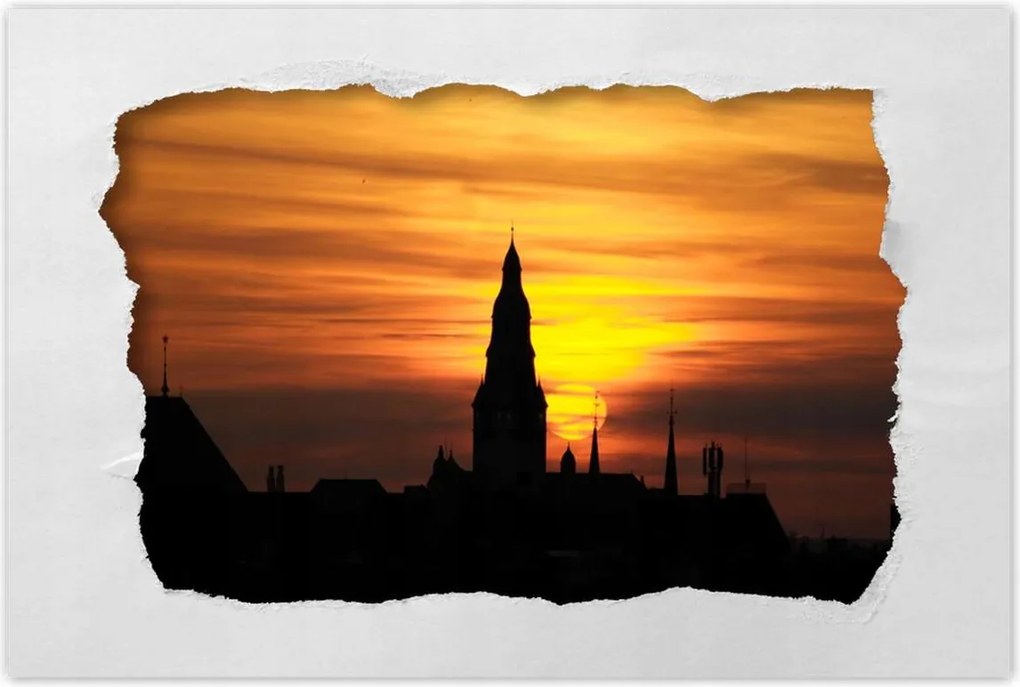 Poszterek 90x60 Lenyugvó nap