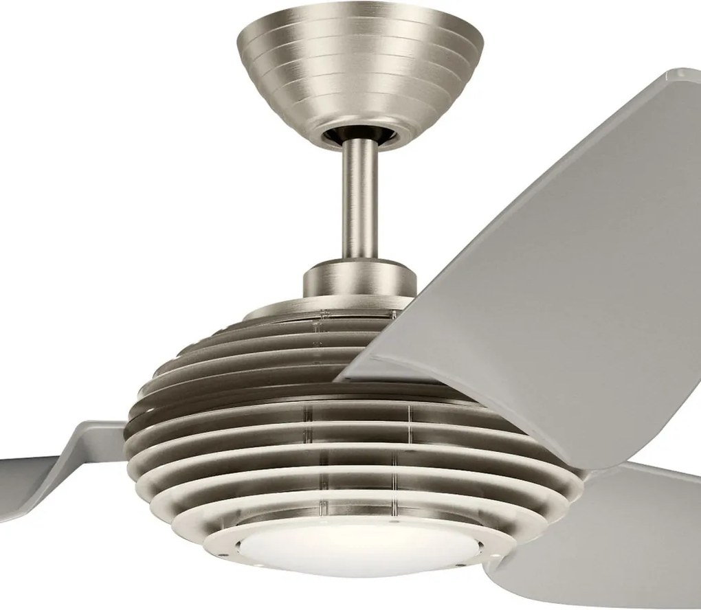 KICHLER KLF-VOYA-60-BS VOYA Ventilátoros lámpa Ezüst, Pezsgő LED IP20