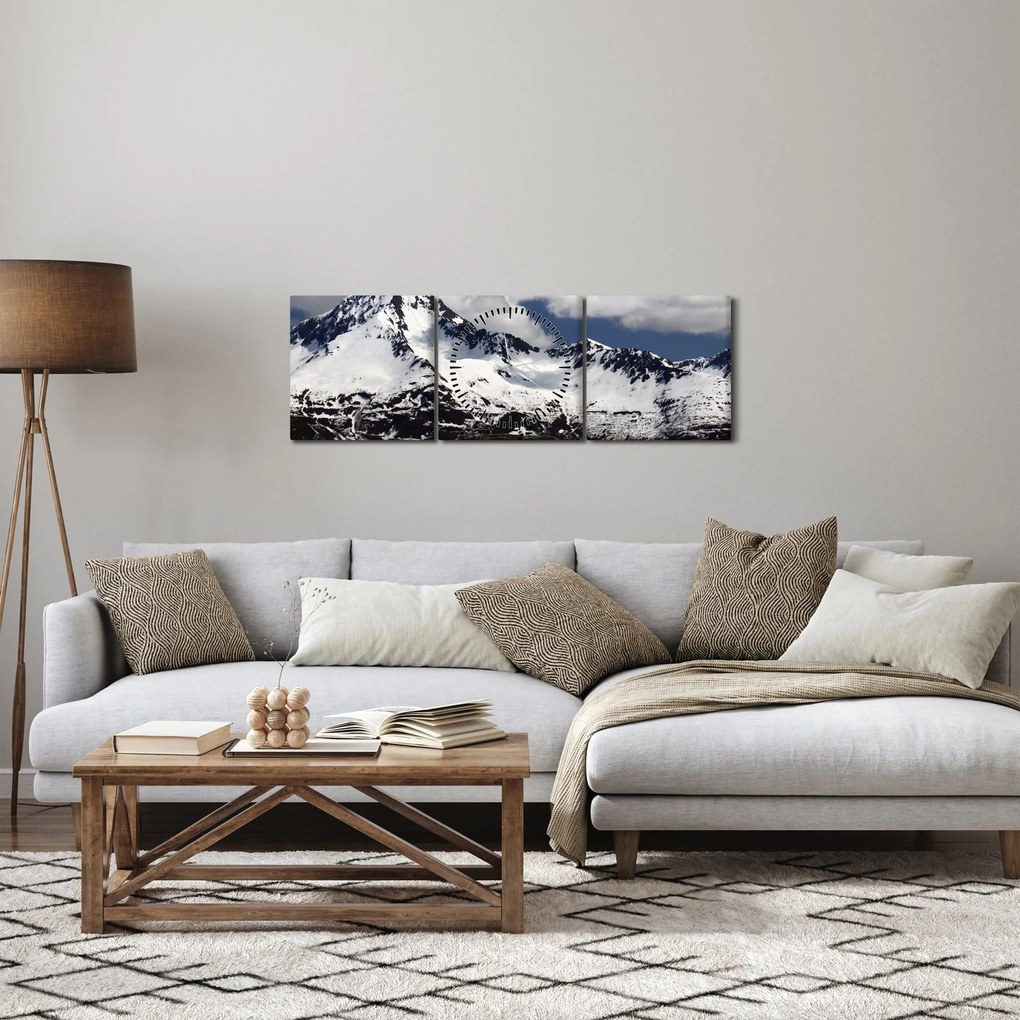 Kép - Kenai Fjordok Nemzeti Park (órával) (90x30 cm)