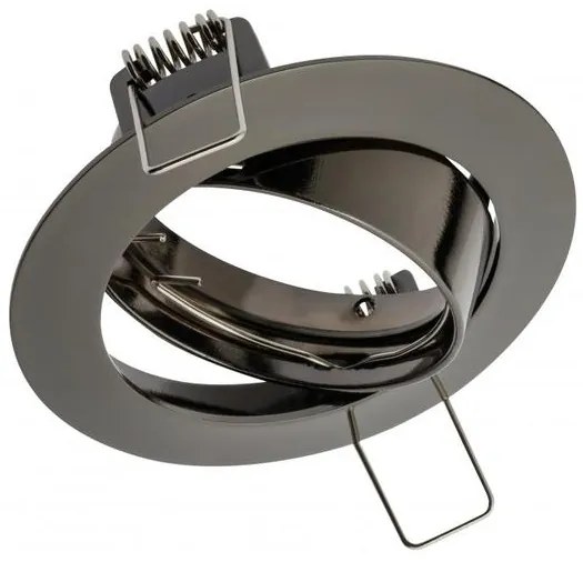 Lámpa Mennyezeti lámpatest PORTO-K, IP20, fekete króm,  Aluminium