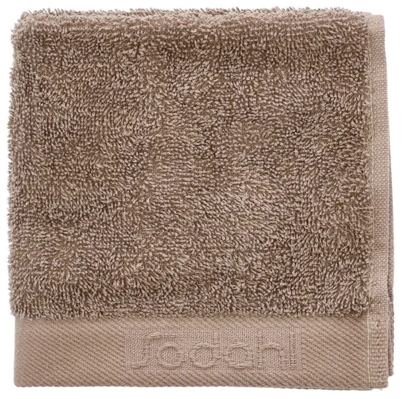 Barna frottír pamut törölköző 30x30 cm Comfort – Södahl
