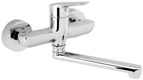 Novaservis Metalia 54 mosogató - mosdó csaptelep forgó karral 150 mm króm 54076,0 54076.0