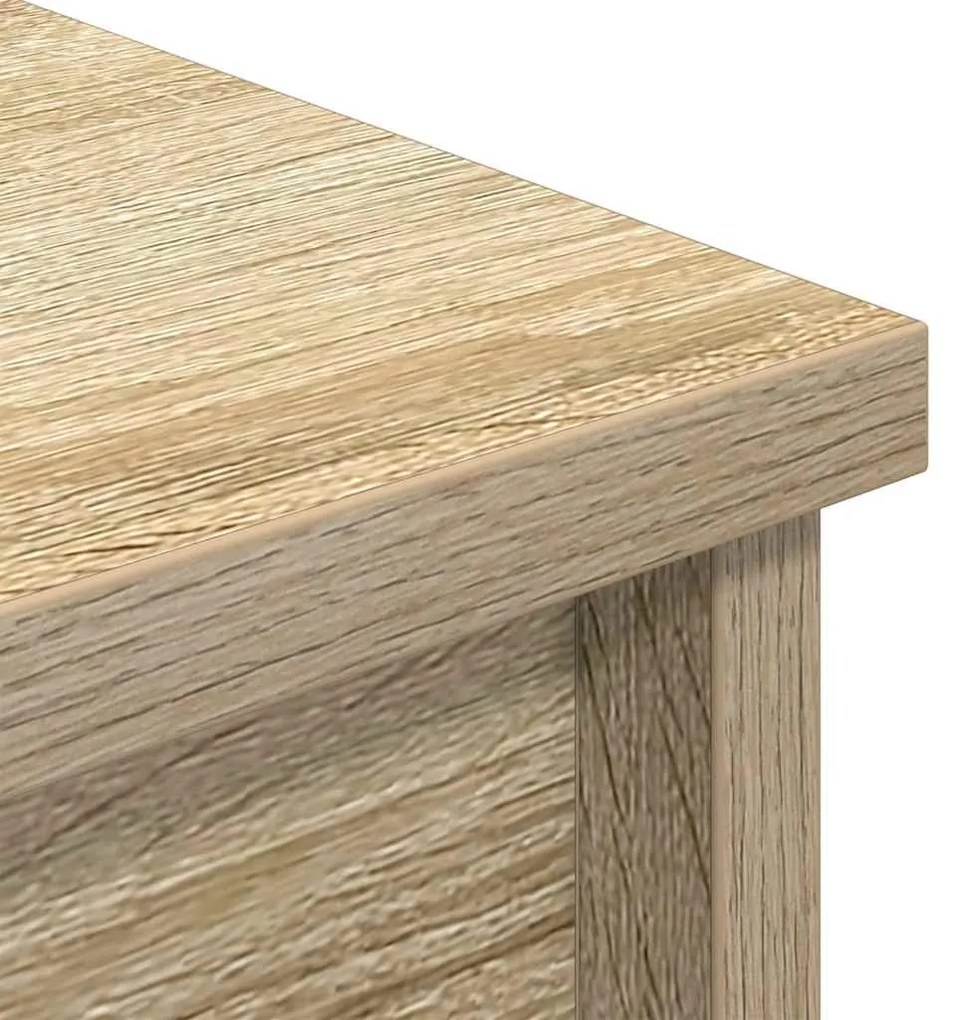 sonoma tölgy szerelt fa magasszekrény 37,5x35x180 cm