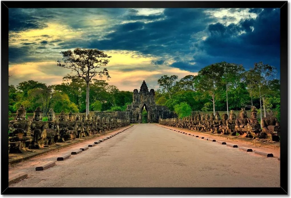 Poszterek keretben 60x40 Tonle Om South Gate