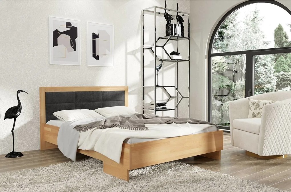 Franciaágy 180 cm Stjernen High (bükk). 800491