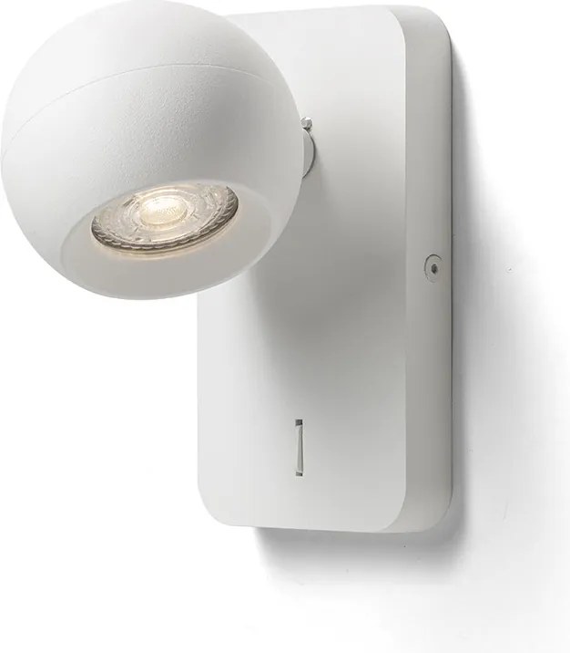 RENDL SIENA fali lámpa fehér 230V LED GU10 9W