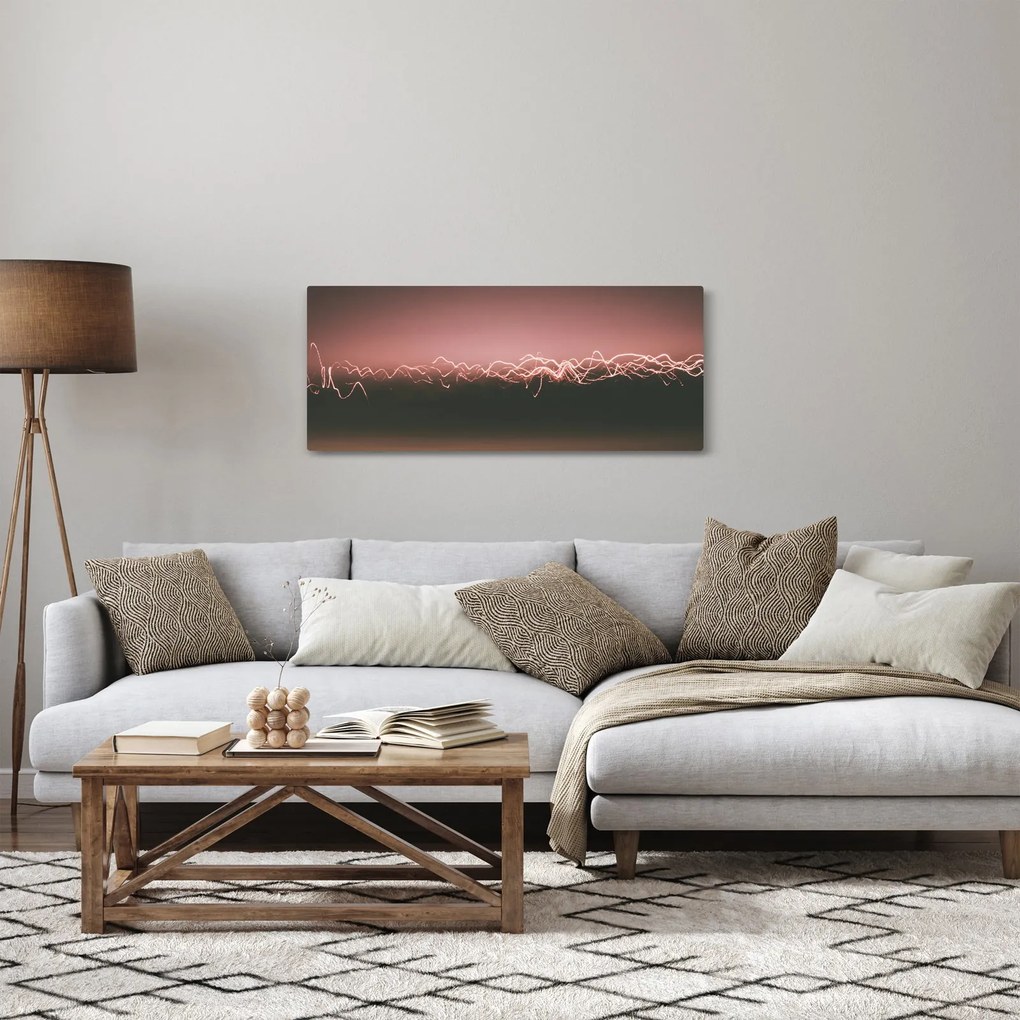 Absztrakt kép (120x50 cm)