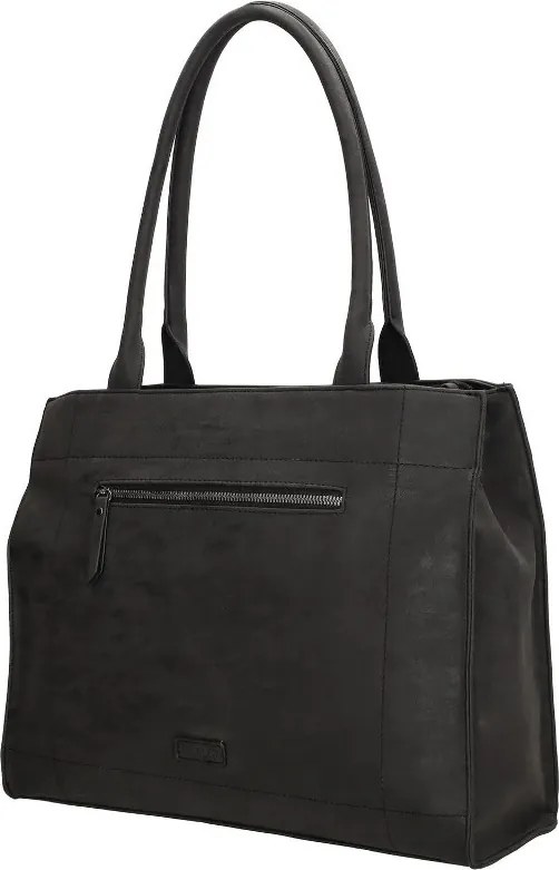 Fekete elegáns shopper táska „Bellora”