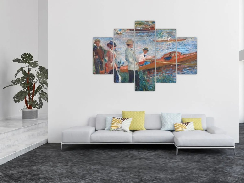 Kép - Auguste Renoir, Oarsmen at Chatou, reprodukciók (150x105 cm)