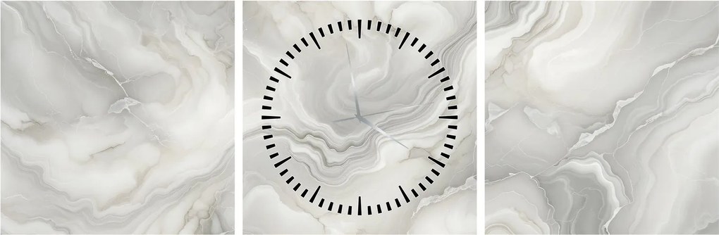 Kép - Természetes márvány textúra (órával) (90x30 cm)