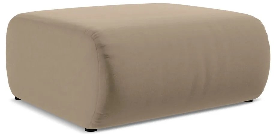 Bézs bársony lábtartó Ekahi – Makamii