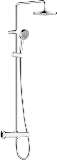 Hansa Basic zuhanyrendszer termosztatikus csapteleppel króm 55350110