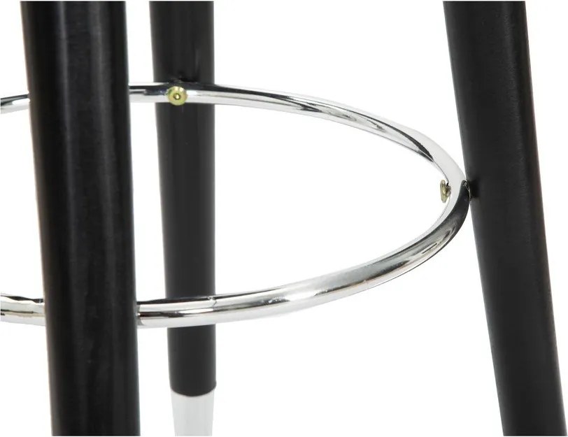 Szürke kárpitozott bárszék (ülésmagasság 74 cm) Paris – Mauro Ferretti