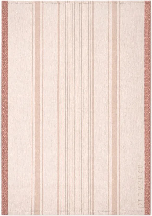 Konyhai törlőkendő 50x70 Provence Clasique rózsaszín