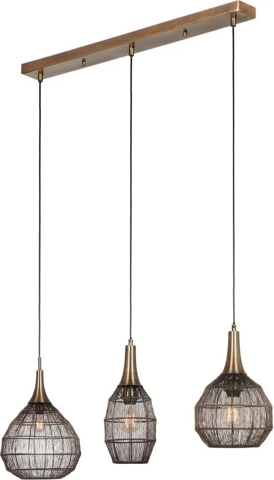 Trio SORAYA 365400304 Függőlámpa 3x10w/e27 ip20