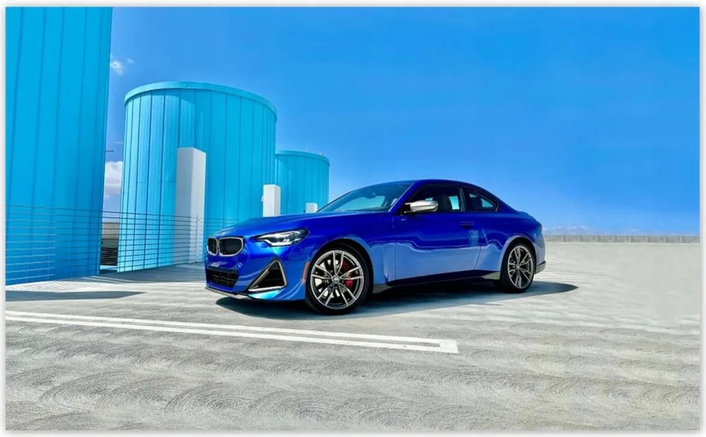 Fotótapéták 520x318 Kék Bmw Autó