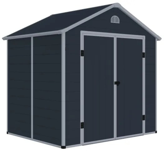 Ave G 8X6 műanyag kerti ház 242X192X239 cm