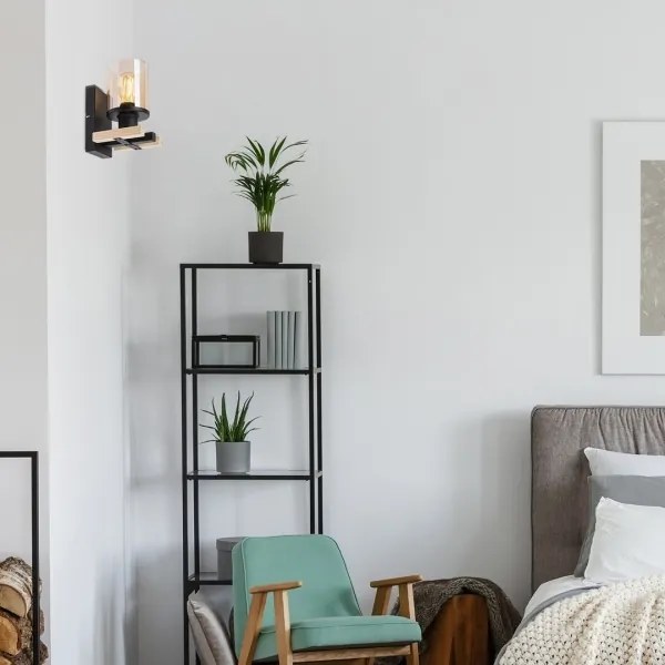 Rabalux 71080 - NIYLAH fali lámpa 1xE27/25W/230V