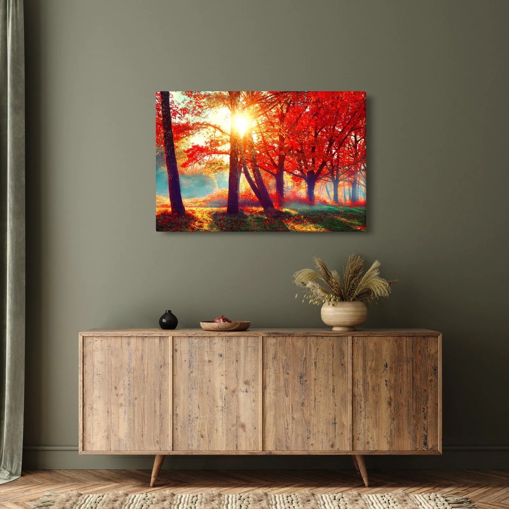 Kép - Őszi táj (90x60 cm)