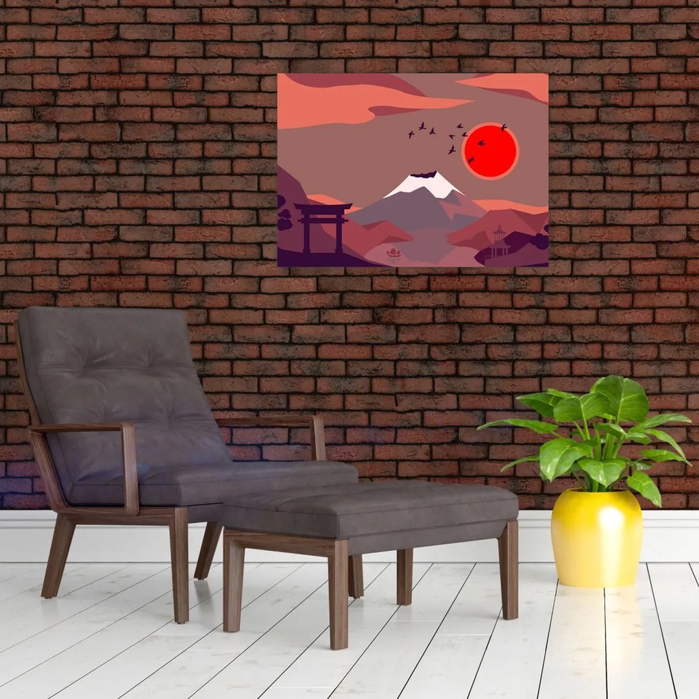 Kép - Fuji hegység (70x50 cm)