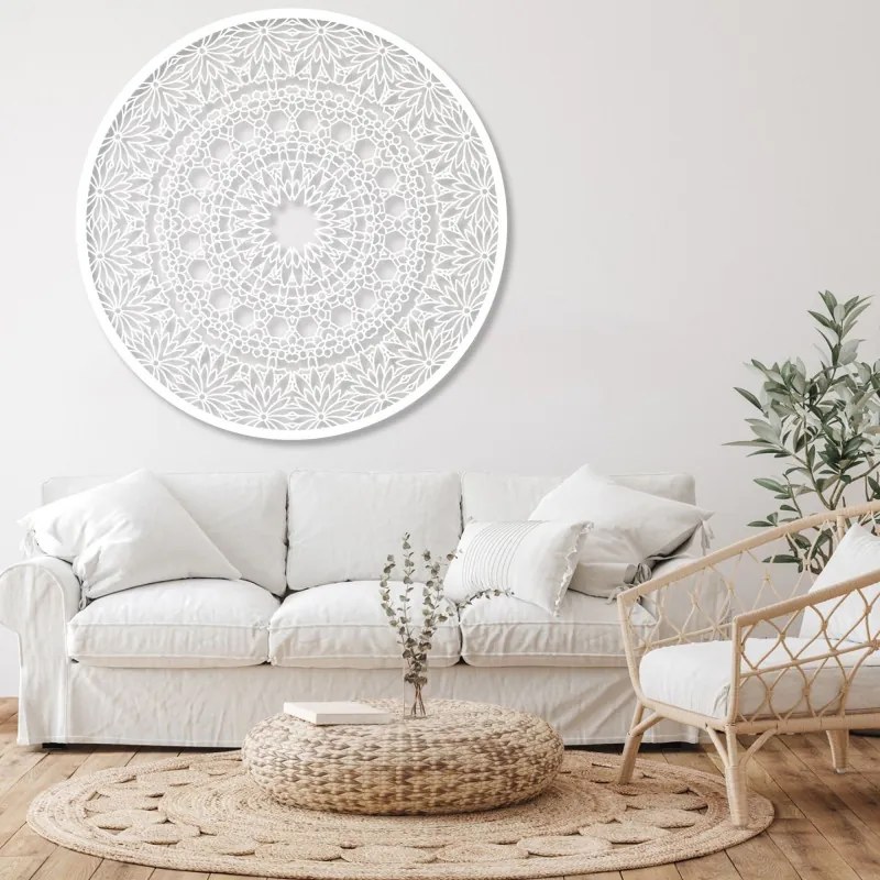 Luxus fa mandala a falon 3D belső dekoráció | HELA