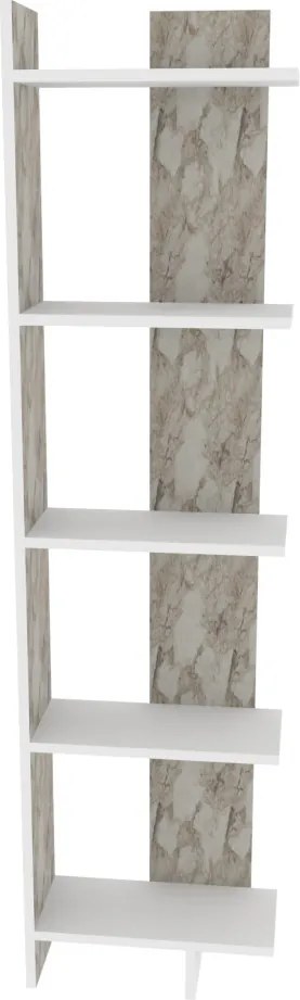 Alis könyvespolc, fehér, 45,2 cm