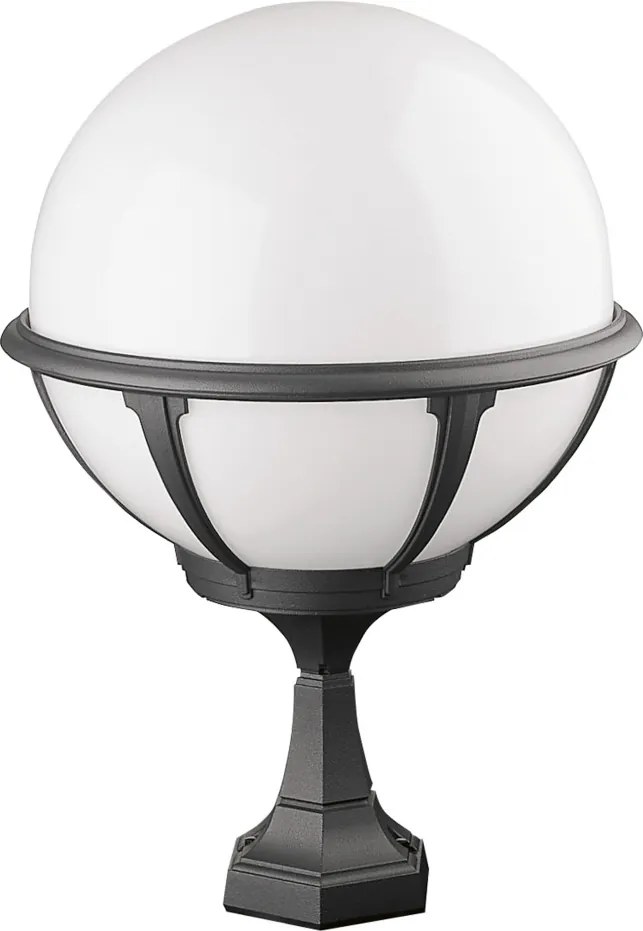NOVOLUX 405C-G05X1A-04 Klasszikus Kültéri Állólámpa Antracit, Fehér E27 IP44